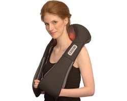 Shiatsu Massager voor Nek en Schouders - Massage Apparatuur met Warmte voor Spierpijnverlichting
