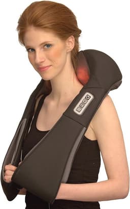 Shiatsu Massager voor Nek en Schouders - Massage Apparatuur met Warmte voor Spierpijnverlichting — thumbnail 1