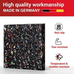 Anti Trillingsmat Wasmachine - en Wasdroger - Geluidsdempende Antislip Mat - Rubber Mat Trillingsdempers - Trillingsdempers wasmachine – Extra dik - Voetjes wasmachine & droger - Wasmachine demper – Anti trillings - vibratie - dempers pads – Antislip — thumbnail 3