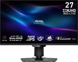 MSI MAG 274UPDFDE E16M computer monitor 68,6 cm (27") 3840 x 2160 Pixels 4K Ultra HD LED Zwart — thumbnail 1