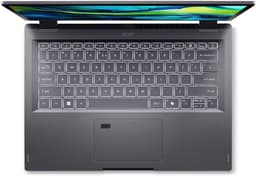 Aspire Spin 14 ASP14-51MTN-56DV - 2-in-1 Convertible - 14 inch - Touchscreen - Core 5 (i5) - 32GB - 512GB SSD - Grijs - inclusief Stylus Pen - Verlicht toetsenbord — thumbnail 4
