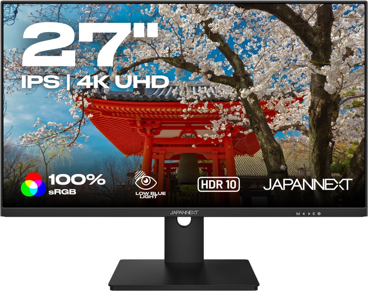 Bureaumonitor 27'' inch 4K UHD 60 Hz — afbeelding 1