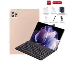 2025 Nieuwe Pad 15 Pro Tablets 16Gb 1024Gb Android10.36 Inch 5G Dual Sim Gps Bluetooth Wifi Wps Tabletpc - Gold