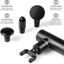 Massagegun zwart - Massage gun mini - reisversie - massagegun zwart — thumbnail 2