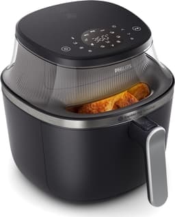 Philips 3000 Series Airfryer - NA321/00 - Kijkvenster - RapidAir Plus - 4.2L - Tot 4 Personen - Zwart — thumbnail 2