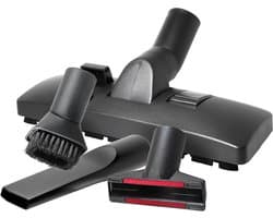 Dparts combi zuigmond én accessoires - 32mm + 35mm - Universeel stofzuigermond set geschikt voor Bosch, Siemens, Philips, Nilfisk, AEG, Bestron, Inventum, Henry, Numatic stofzuiger - Stofzuigervoet, stofzuigerborstel, hulpstukken, stofzuigermondstuk