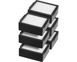 6x Dparts HEPA filter geschikt voor iRobot Roomba - voor E, I en J series - E5 E6 i3 i3+ i4 i4+ i5 i5+ i6 i6+ i7 i7+ J7 J7+ - 4624876