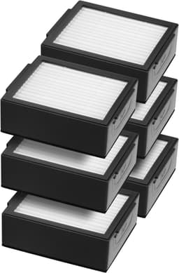 6x Dparts HEPA filter geschikt voor iRobot Roomba - voor E, I en J series - E5 E6 i3 i3+ i4 i4+ i5 i5+ i6 i6+ i7 i7+ J7 J7+ - 4624876 — thumbnail 1