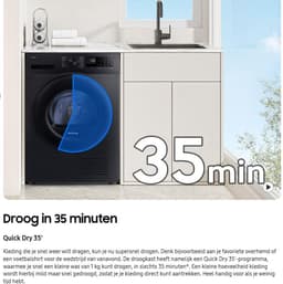 Samsung DV9UDG52A0ABEN - Wasdroger 9 kg | OptimalDry | AI Control | Hygiene Care | SmartThings | WIFI — thumbnail 19
