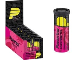 Powerbar Electrolyte Tabletten | Raspberry Pomegranate | low calorie sportdrank - 12x10tabs