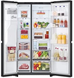 LG GSLC41EPPE - Amerikaanse Koelkast - No Frost - Water- en IJsdispenser - 641 L — thumbnail 6