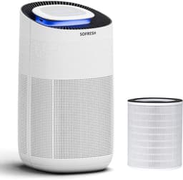Sofresh luchtreiniger met app - 80 m² - Automatische stand + 6-in-1 filtersysteem - Luchtkwaliteitsindicator - Ionisator - UV - Luchtfilter - Air purifier met HEPA-filter — thumbnail 1