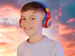 Superman - Led Light Up design - junior bluetooth hoofdtelefoon — thumbnail 4