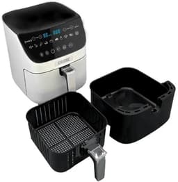 Eratec AF-60 – Heteluchtfriteuse XXL – 5,5 L – 1500 W – Zonder Olie – LED Touchscreen – 10 Programma's – Wit — thumbnail 3