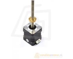 Stappenmotor 42 mm – DC 12V – Met Draadas (300 mm) + Aansluitkabel