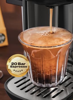 HiBrew 5-in-1 Koffiecupmachine – Meerdere Capsules – Heet/Koud – 19Bar – 1450W – Grijs — thumbnail 4