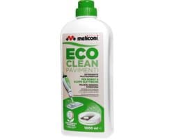 Meliconi ECO CLEAN vloerreinigingsmiddel voor dweilrobot - 1000ml - Geschikt voor Roborock en iRobot Braava Jet m6 - Schoonmaakmiddel - Vloerreiniger vloeistof - Reinigingsmiddel