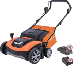 Accu-verticuteermachine met 37 cm werkbreedte en 6 standen voor maaihoogteverstelling — thumbnail 1