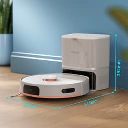 Philips XU5100/20 robotstofzuiger - 2-in-1 stofzuigen en dweilen - lasernavigatie - krachtige zuigkracht - app-bediening — thumbnail 4