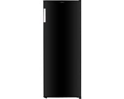 Inventum KK1430B kastmodel koelkast energiezuinig - 242 liter - 143 cm hoog - Zonder vriesvak - Led-verlichting - Energielabel D - 5 plateaus - Vrijstaand - Zwart