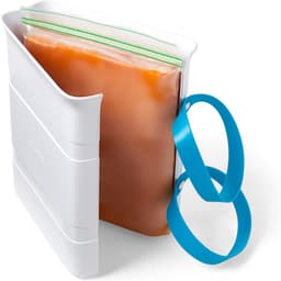 Diepvriesblokjesmaker, 6 kopjes, maaltijdvoorbereidingszakken voor het invriezen van soepen en restjes — thumbnail 1