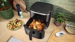 Bosch MAF671B0 Airfryer XXL - Serie 6 - 7,2L - Shake alarm - Kijkvenster - Warmhoudfunctie - 7 programma's - Tot 5 personen - Zwart — thumbnail 9