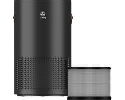 AirKing Luchtreiniger HEPA 13 + koolstoffilter, UV-C filter, Ionisator - Air Purifier tegen huisstofmijt, hooikoorts, allergie en stof - 230 m³/u