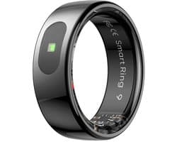 WizBay Premium Select® Smart Ring Dark Grey - Maat 11 - Smart Ring met Hartslag, Slaap, Zuurstof - Multi Sport Modi