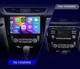 Autoradio 4/64 met Carplay en Android auto | Geschikt voor Nissan Qashqai J11 en X-Trail 3 2013-2018 | Radio scherm met Navigatie | 2013 2014 2015 2016 2017 2018 | X trail xtrail T32 — thumbnail 5