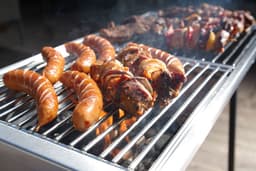 HENDI Houtskoolbarbecue – Dubbele bodem – Demontabele poten – 770x380x760 mm — thumbnail 5