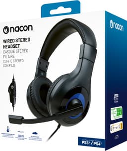 Nacon Stereo Gaming Headset V1 - PS5/PS4 - Zwart — thumbnail 1