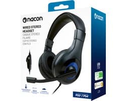Nacon Stereo Gaming Headset V1 - PS5/PS4 - Zwart
