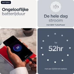 Motorola edge 60 fusion - 8/256GB - Slipstream (Grijs) — thumbnail 19