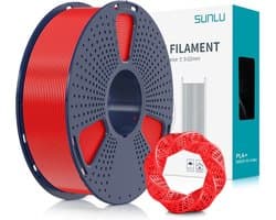 SUNLU PLA+ Rood / Red 1 kg - 1.75mm - 3D printer filament