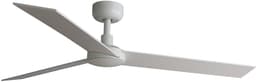 Faro Barcelona Rudder L plafondventilator wit essen 132 cm - hout - stille werking - geschikt voor slaapkamer - ruimtes tot 28m2 — thumbnail 1