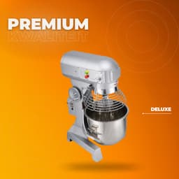 Elektrische Keukenmachine XL - 28L - 3 koppen - Foodprocessor - Keukenrobot - Keukenmixer - RVS Mengkom mixer - 1100W — thumbnail 3