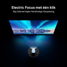 ULTIMEA Beamer 1080P-decoderprojector met Elektrische Focus, 300 ANSI lumen Home Theater Projector — thumbnail 4