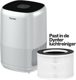 Dynter HEPA 13 Filter – Vervangingsfilter voor PA244 Luchtreiniger – 3-laags met Actief Koolstoffilter – Voor Schone & Frisse Lucht — thumbnail 2