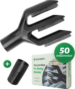 Opzetstuk 50mm - Jaloezieën Reiniger - Lamellen reiniger - Luxaflex Schoonmaken - Stofzuiger Accessoires - Stofvrij - Universeel - Gepatenteerd — thumbnail 1
