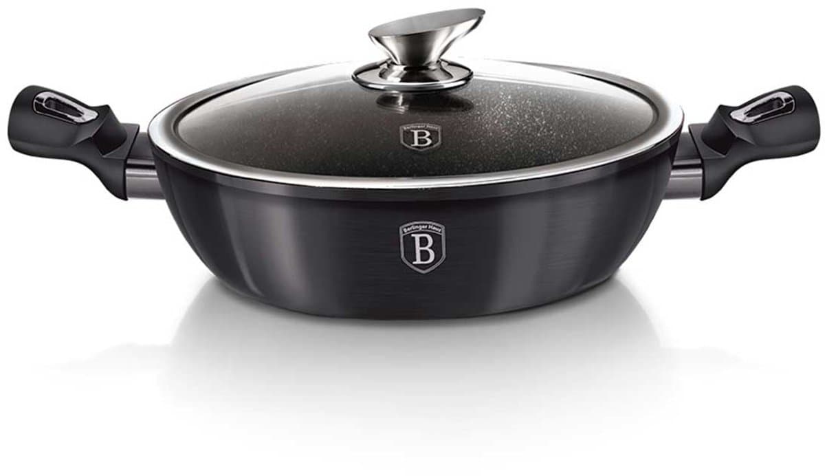 Berlinger Haus Carbon Pro - Granieten Pan - Ø32cm - Soft-Touch Handvat — afbeelding 1