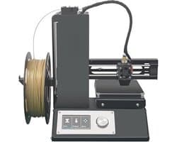 Luxe 3D Printer – Voor Beginners – Bouwpakket – Desktop Printer – Complete Set – Eenvoudig in Gebruik – Zwart