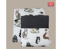 Story Sleeve - E-Reader Sleeve Catlover - 16 x 21 cm - Geschikt voor o.a. Kobo Clara - Hoes voor E-Reader