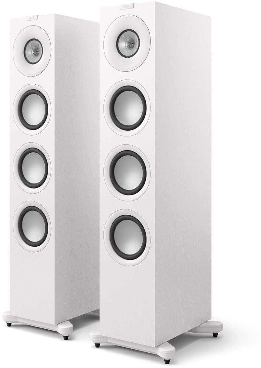Kef Q11 meta wit Vloerstaande luidspreker, prijs per stuk, afname per paar — afbeelding 1