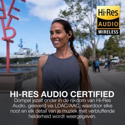 JLab Epic Open Sport Draadloze Oordopjes - Sport Oortjes Draadloos - Open Ear - 30 uur Batterijduur - IP55 Zweetbestendig - HiRes Audio - Google Fast Pair - Zwart — thumbnail 4
