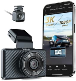 Botslab G500H Pro 3K Wifi Gps 2CH dashcam - Camera voor en achter - Wifi en GPS - Parkeermodus - 3,0 inch Lcd - 3K + Full HD resolutie - dashcam voor auto — thumbnail 1