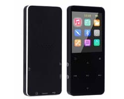 NAXSIR Bluetooth Muziekspeler | Lossless Audio | 16GB Opslag | met Fotoalbum, Wekker, E-Reader Functie | Bluetooth 5.0 | 1,8-inch kleurenscherm | Lange Accuduur | Compatibel met Windows & Android