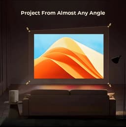 Byintek SKY X15 - LCD Projector - Draagbaar - Android 11.0 - Elektronische Focus - 250 ANSI Lumen - 200” Beeldformaat - 3W Stereo Geluid — thumbnail 2