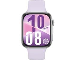 HUAWEI WATCH FIT 4 - Paars Fluoroelastomeer Horlogeband - Ultra slank design | Geavanceerde sportmodi | Tot 10 dagen batterijduur | Compatibel met iOS & Android