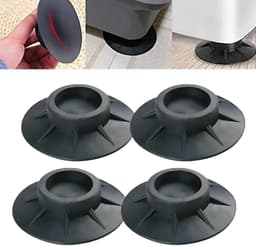 Knaak Trillingsdempers - 4 stuks - Voor Wasmachine, Droger & Apparatuur - Geluids- en Schokdempend — thumbnail 3