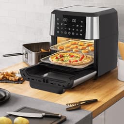 Sinaopus XXL Airfryer & Mini Oven in één – 12L Extra Grote Capaciteit – Inclusief 4 Accessoires – 12 Voorgeprogrammeerde Functies – LED Display – Makkelijk te Reinigen — thumbnail 2